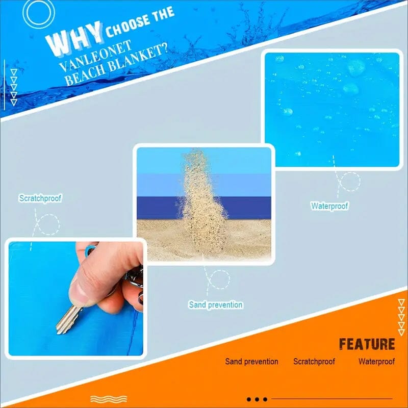 Oversized Waterproof Beach Blanket