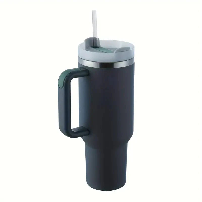 Tumbler with Handle And Straw Lid, Leak-proof Travel 40oz Coffee Mug