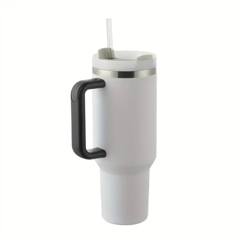 Tumbler with Handle And Straw Lid, Leak-proof Travel 40oz Coffee Mug