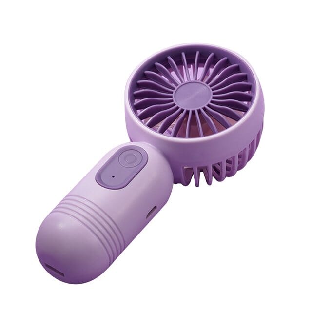 USB Rechargeable Mini Portable Fan with 3 Speeds